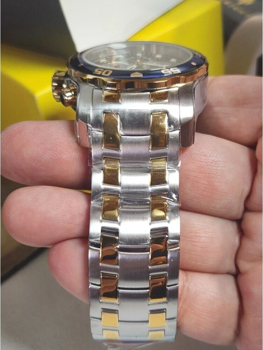 Invicta Pro Diver SCUBA Men's Watch - 48mm. Steel, Gold (0077)